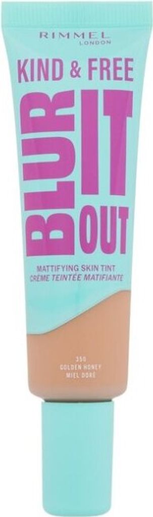 Rimmel London Kind & Free Blur It Out Mattierende Hauttö nung 350 Goldener Honig