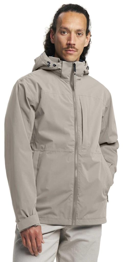 Tenson Jacke beige wasserdicht
