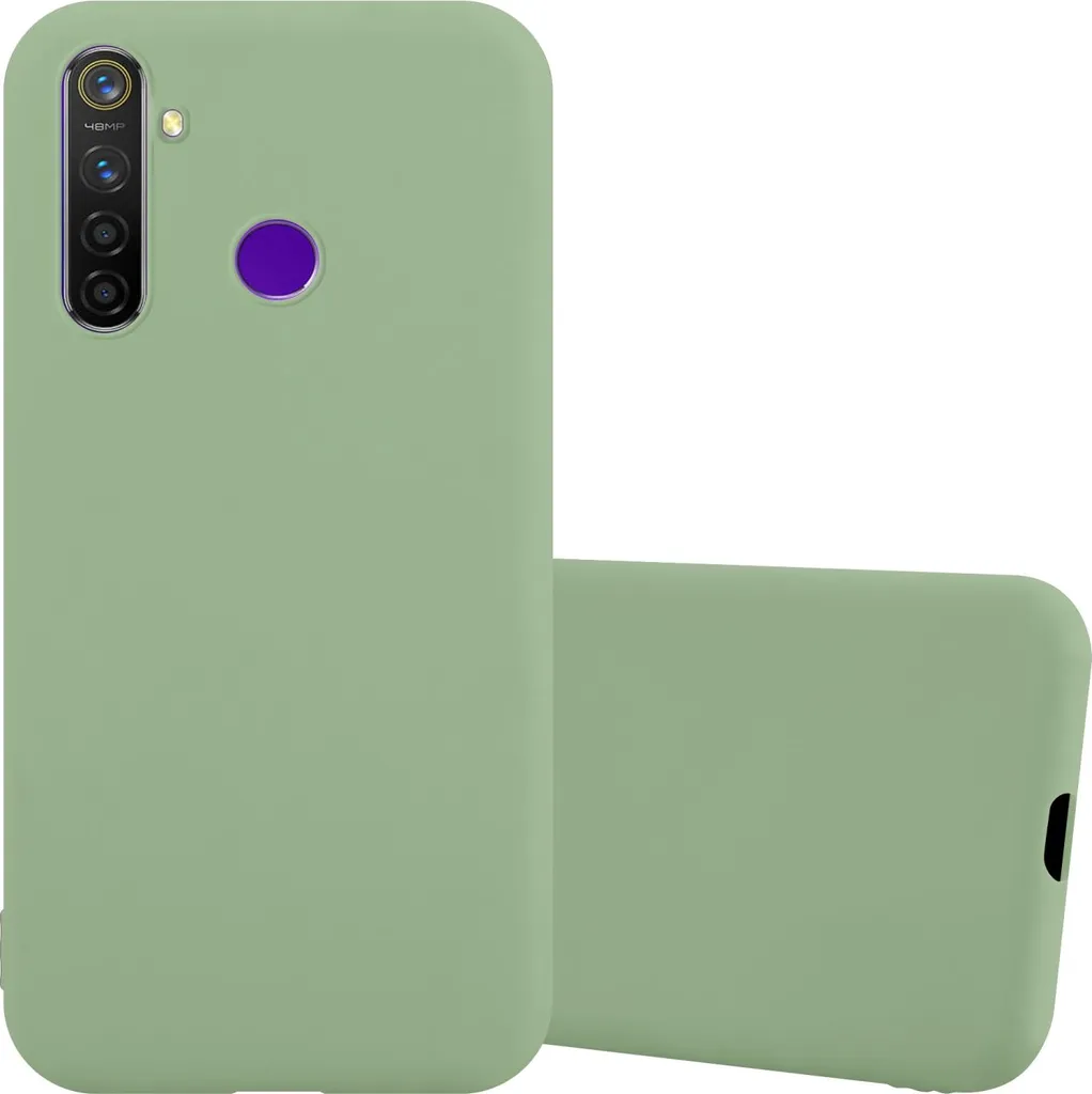 Cover in Gel TPU Nera per OPPO REALME 5-5s - 5i - 6i, Ultra Sottile 0,33 mm, Morbido Flessibile, Custodia Silicone