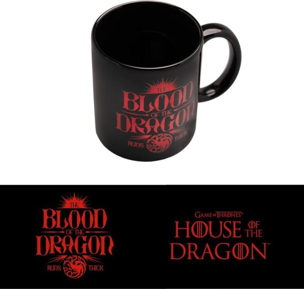 Game of Thrones Haus des Drachen Becher 350ml
