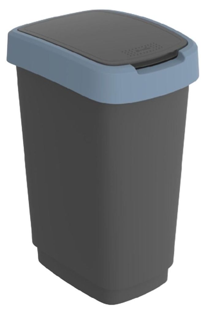 Rotho Abfalleimer 25L Twist - Swingeimer - Mülleimer mit Produktbild 