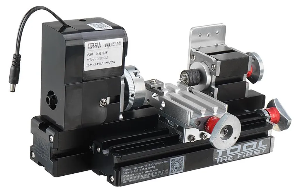 Mini tour à bois de précision - Solution pour usinage fin 20000 RPM - 2