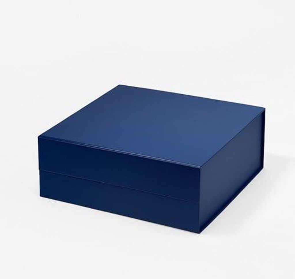 Pudełko Magnetyczne Na Prezent Granatowe 330x330x115zew A4 Zdjęcie produktu 