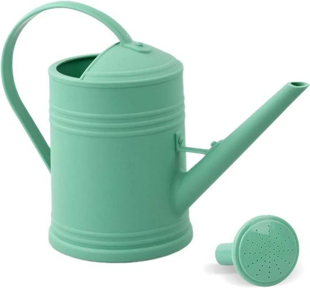Arrosoir sans éclaboussures 2L à bec effilé vert pour plantes fragiles
