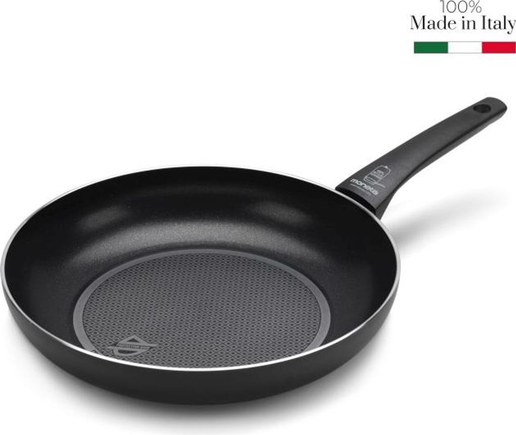 Moneta 0005550130, Okrągły, Patelnia uniwersalna, Czarny, Zdjęcie produktu 