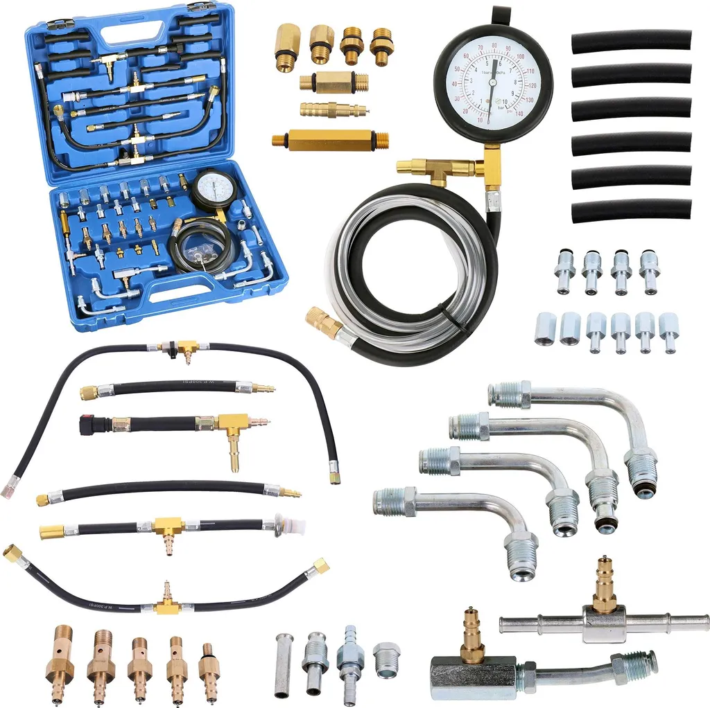 Kit Tester Pressione Carburante Professionale Iniezione Benzina Auto