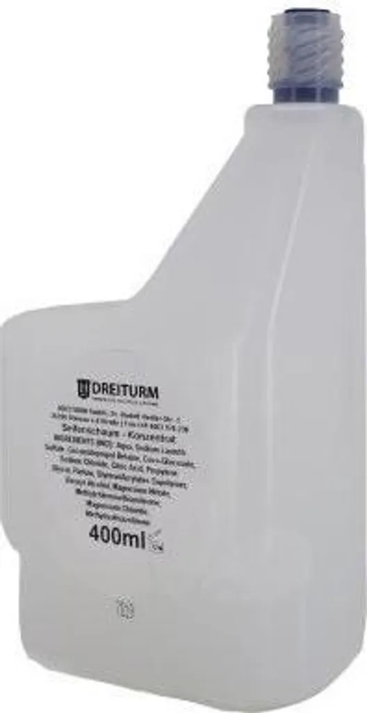Recharge savon mousse DREITURM 400 ml haute concentration douceur