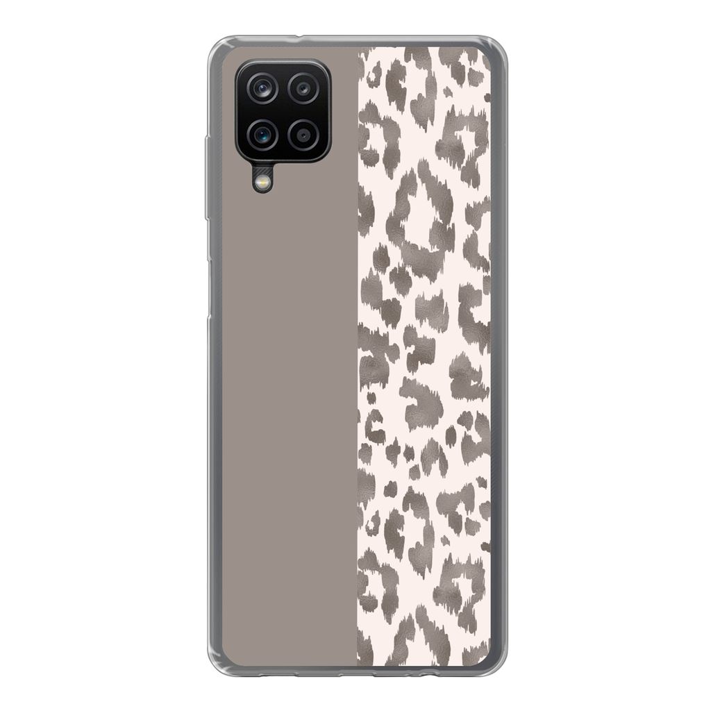 MuchoWow Handyhülle Schutzhülle Hülle für Samsung Galaxy A12 Mantel - Tiere - Design Silikon Softcase Handy Hülle - Bild