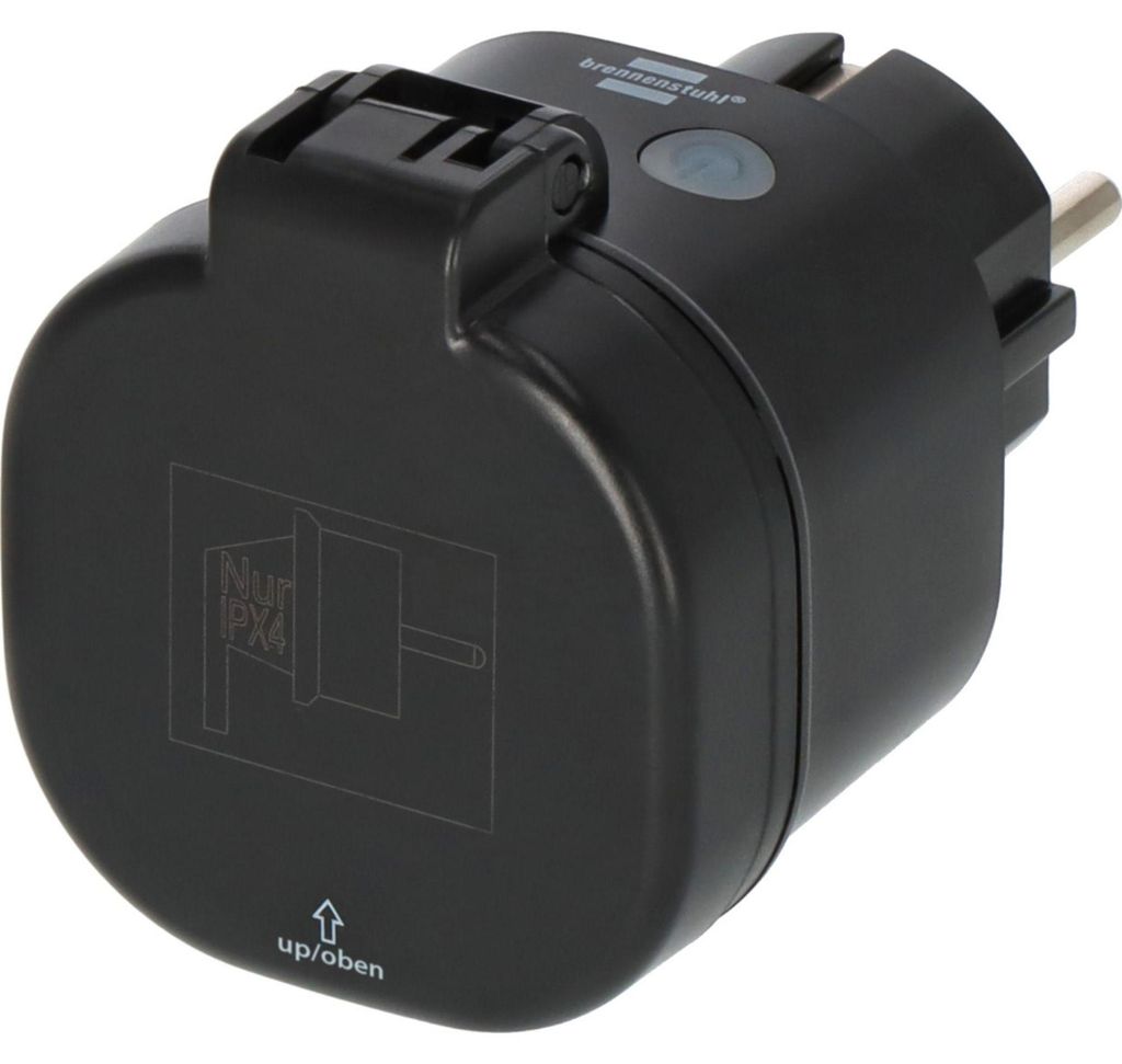 Brennenstuhl Connect WiFi Steckdose WA 3600 XS03 schwarz Produktbild 