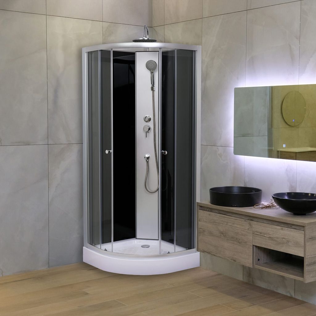 Komplettdusche Fertigdusche Duschkabine Komplettkabine Produktbild 