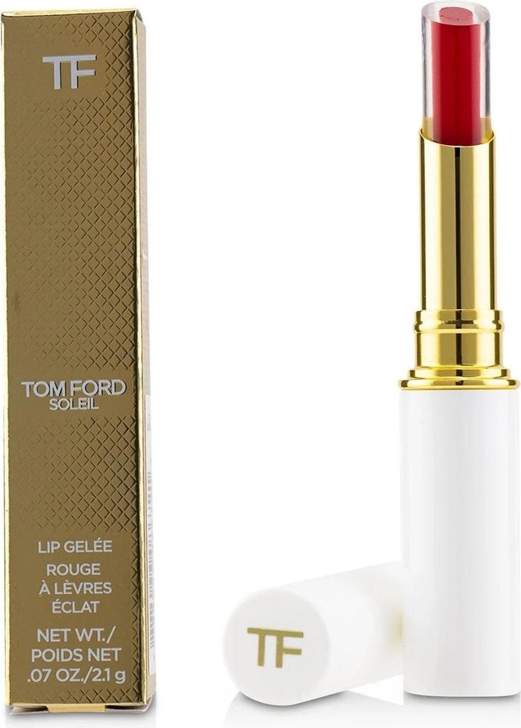 Tom Ford, Soleil, Cream Lipstick, Z08, Lustrous Red, 2.1 g Zdjęcie produktu 