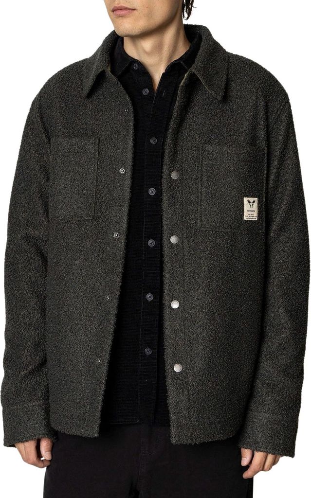 Fat Moose Ace Boucle Overshirt Herren