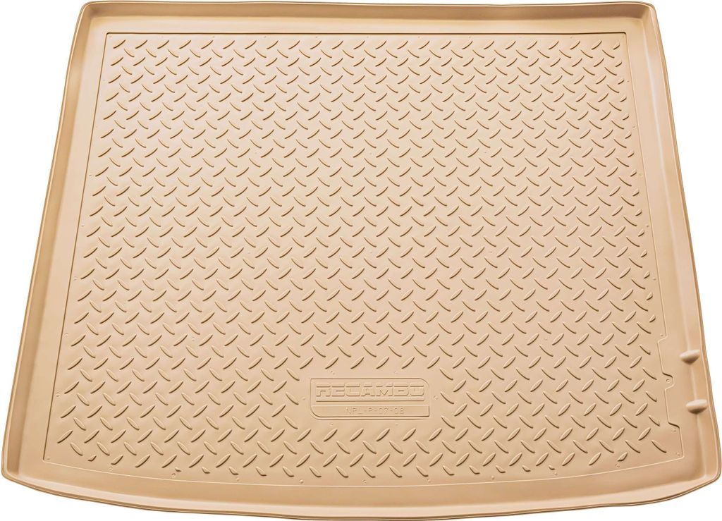 Gummi Kofferraumwanne für BMW X6 | Typ E71, F16 | ab 2008> | passgenau | BEIGE