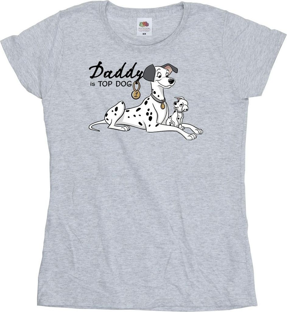 Disney - "101 Dalmatians Top Dog" T-Shirt für Damen BI23012 (XL) (Grau)