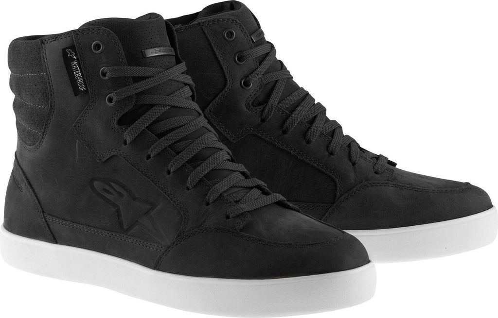 Alpinestars J-6 wasserdichte Schuhe, schwarz/weiß, 11 (44)