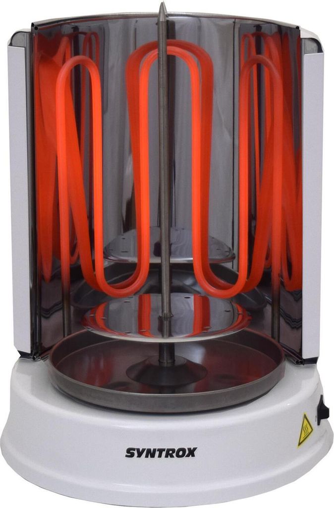 Syntrox Germany Dönergrill Asturien mit 6 Drehspießen – Produktbild 8