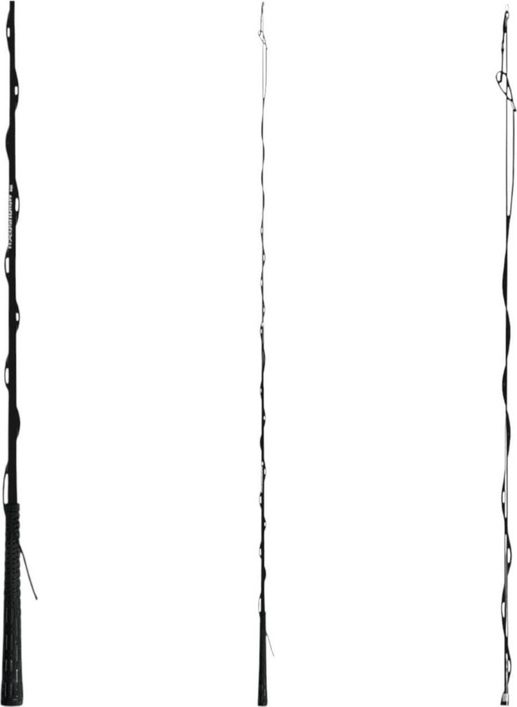 Fouet de longe télescopique 300 cm-noir Image du produit 