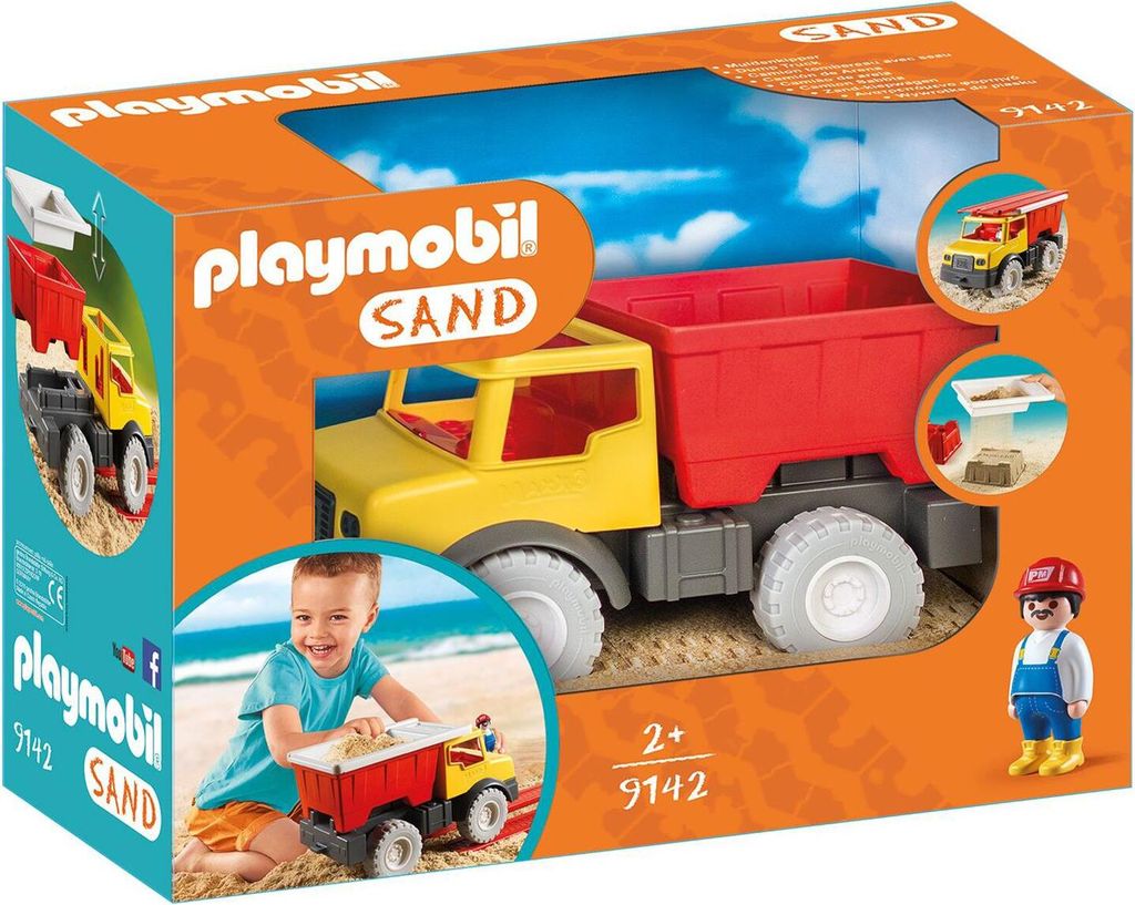 PLAYMOBIL SAND - Muldenkipper 9142 Produktbild 