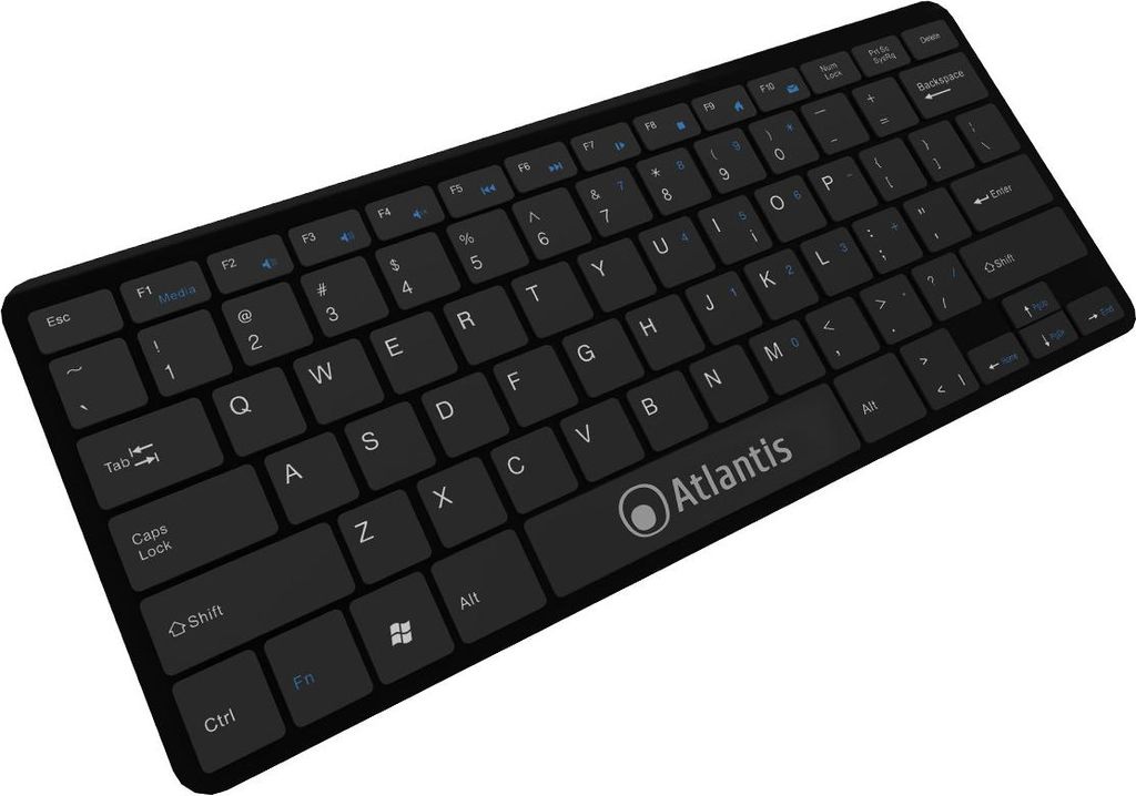 Atlantis Land Argo 900 Tastatur Büro USB QWERTY Italienisch Schwarz
