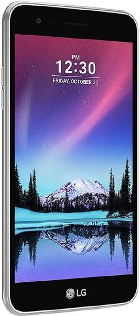 LG K4 2017 M160 Titan Silber LTE Quad-Core Android Produktbild 
