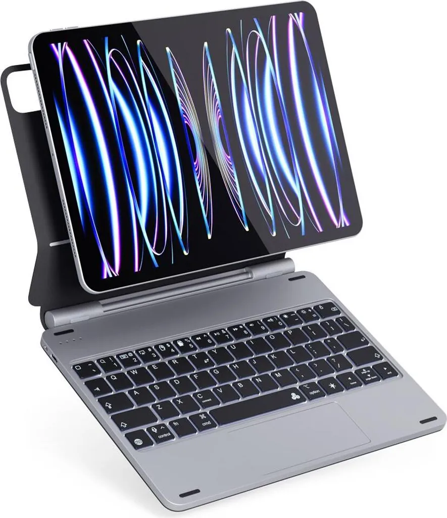 Clavier Epico iPad Pro 11 M4 - Aluminium Léger et Touches Rétroéclairées