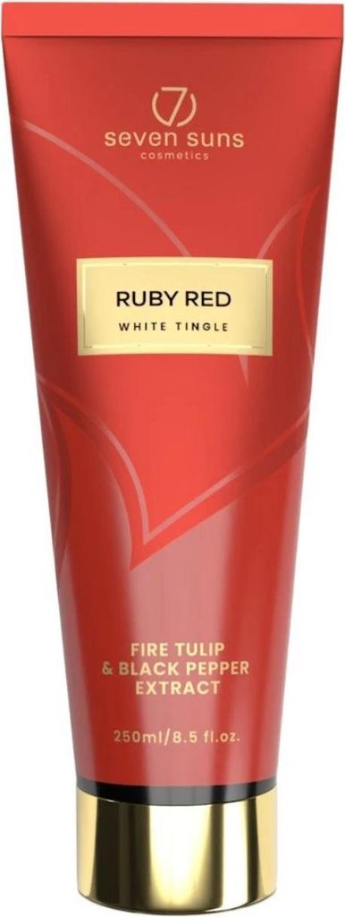7suns rouge rubis extrêmement chaud blanc tingle 250ml Image du produit 