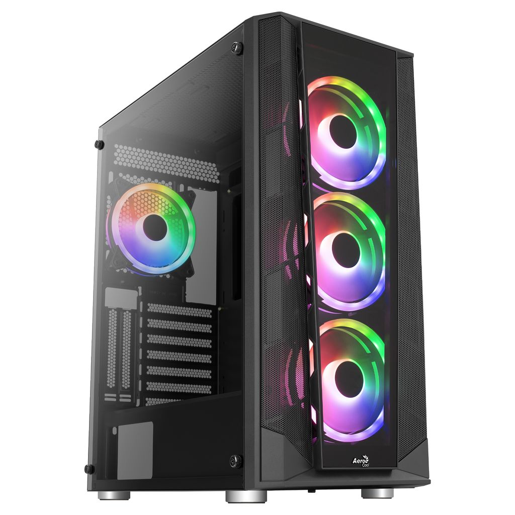 AEROCOOL ADVANCED TECHNOLOGIES AeroCool Prism-G-BK-v3 - Mid Produktbild 