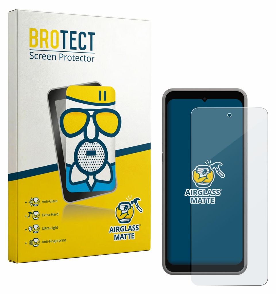 BROTECT Entspiegelungs Schutzglas für ingenico Axium NX8 Schutzfolie Panzer Folie Glas Display Schutz matt