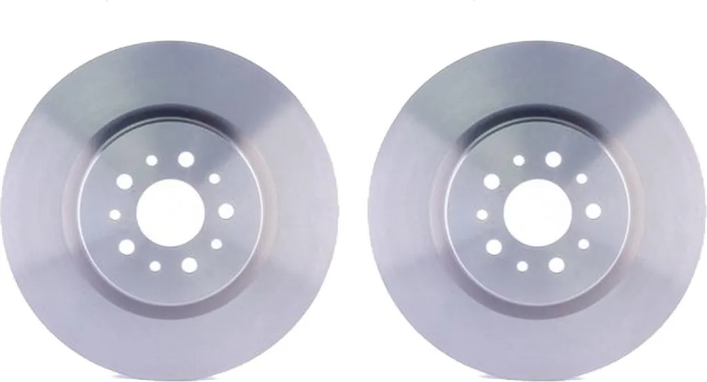 2x Disques de Frein HELLA 8DD 355 106-171 pour Essieu Avant d'Origine