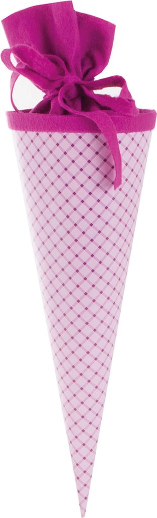 Goldbuch Geschenktüte Karo beere - 35cm