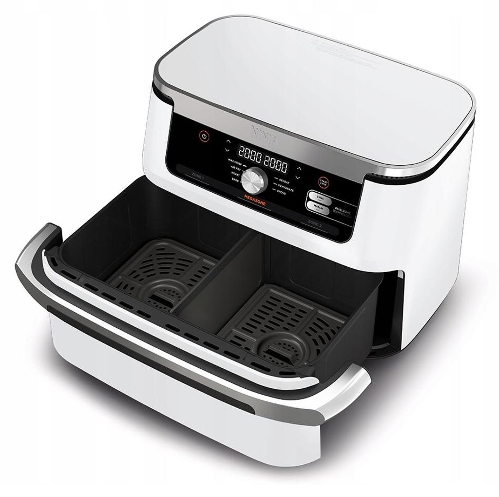 Fettfreie Friteuse Ninja Af500Euwh 10.4L 2470W Dualzone 7 Produktbild 