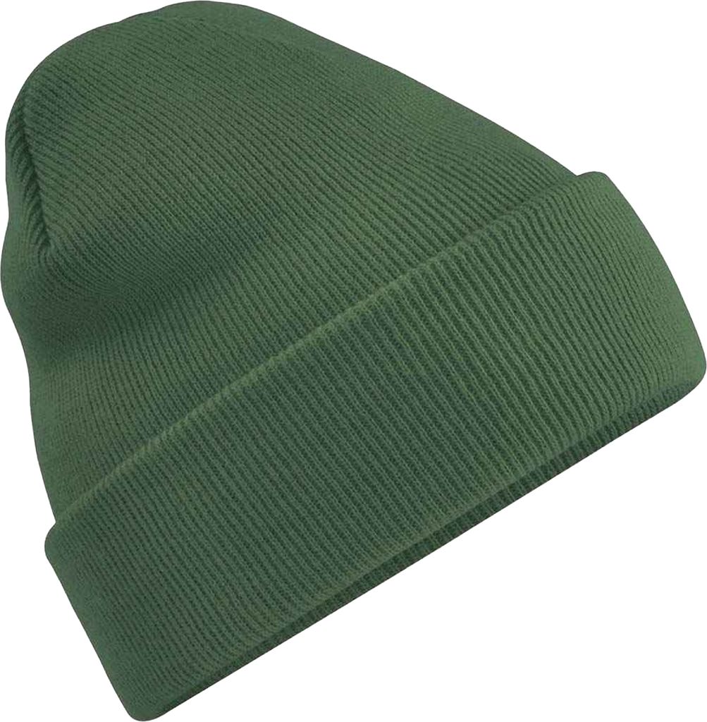 Beechfield Uni Strickmütze für Erwachsene BC3954 (Einheitsgröße) (Graphit)
