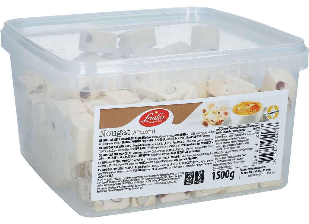 Lonka Torrone alle mandorle 1,5 kg Immagine del prodotto 