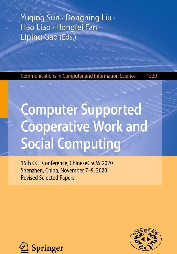 Computer Supported Cooperative Work and Social Computing