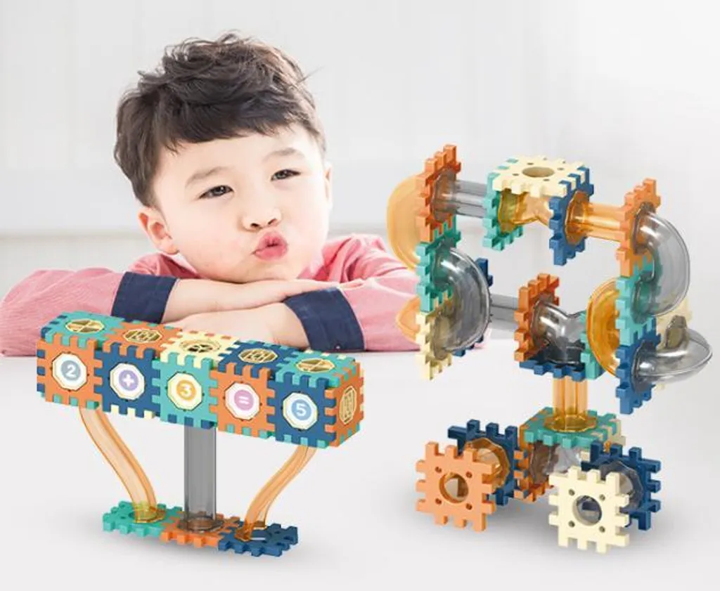 Circuit de Construction Éducatif 335 Pièces - Jeu STEM Interactif
