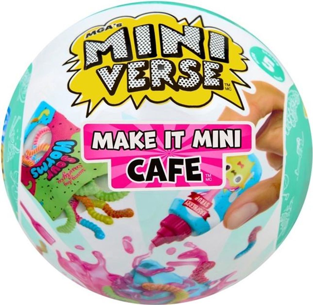 Miniverse MGA's - Make It Mini Foods: Cafe Series 5, 8 rok Obrázok produktu 