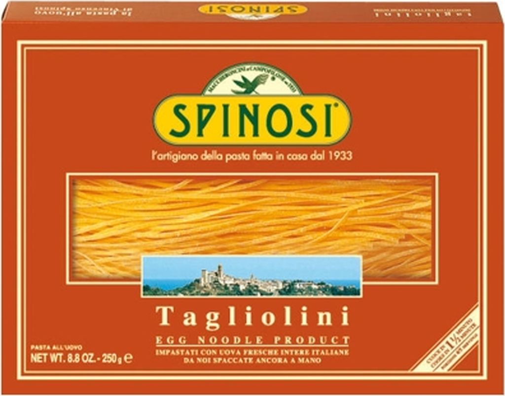 Eierbandnudeln Tagliolini 250 gr. - Spinosi