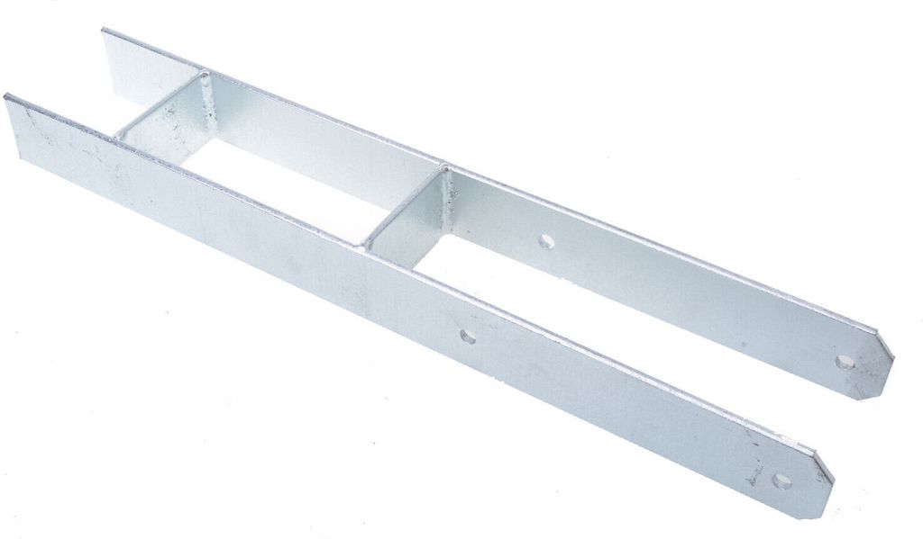 Aqbau Pfostenträger H-Anker H-Stützen Pfostenanker H Pro 70 x 600mm