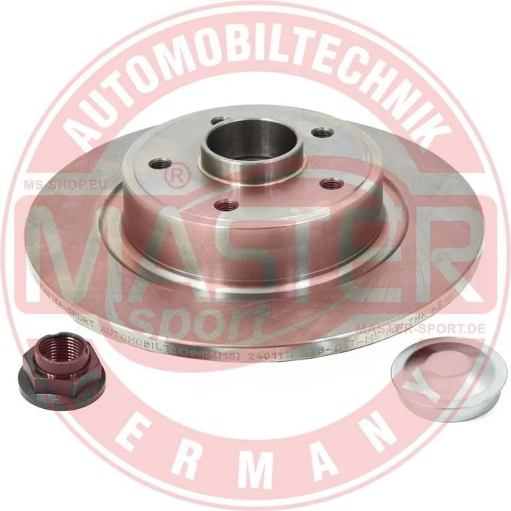 Disque de frein anti-vibration Master-Sport OE 7701472838 pour Scenic