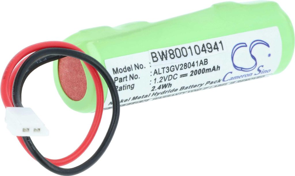 vhbw Akku kompatibel mit Alcatel DD15, IP2015 IP schnurlos Festnetz Telefon (2000 mAh, 1,2 V, NiMH)