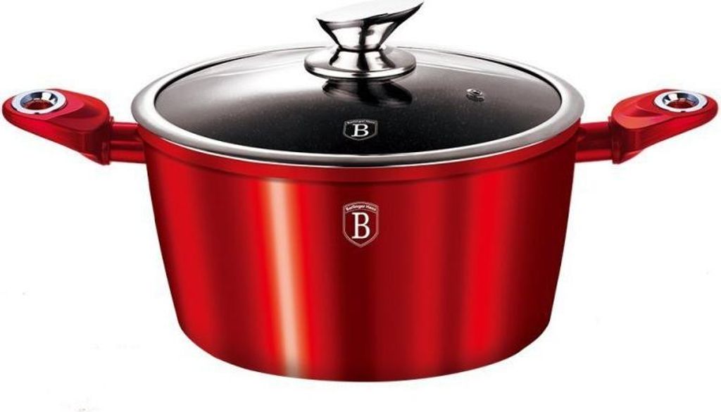 Berlinger Haus BH/1257N, 4,1 l, Okrągły, Czerwony, Zdjęcie produktu 