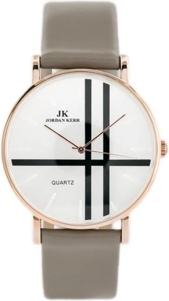 Orologio Jordan Kerr W1136AGX Uomo: Eleganza Classica in Acciaio e Pelle