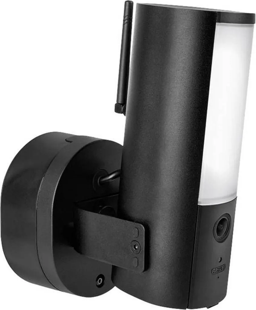 Projecteur Caméra de Surveillance Extérieure Wi-Fi Abus Noir Design - 3