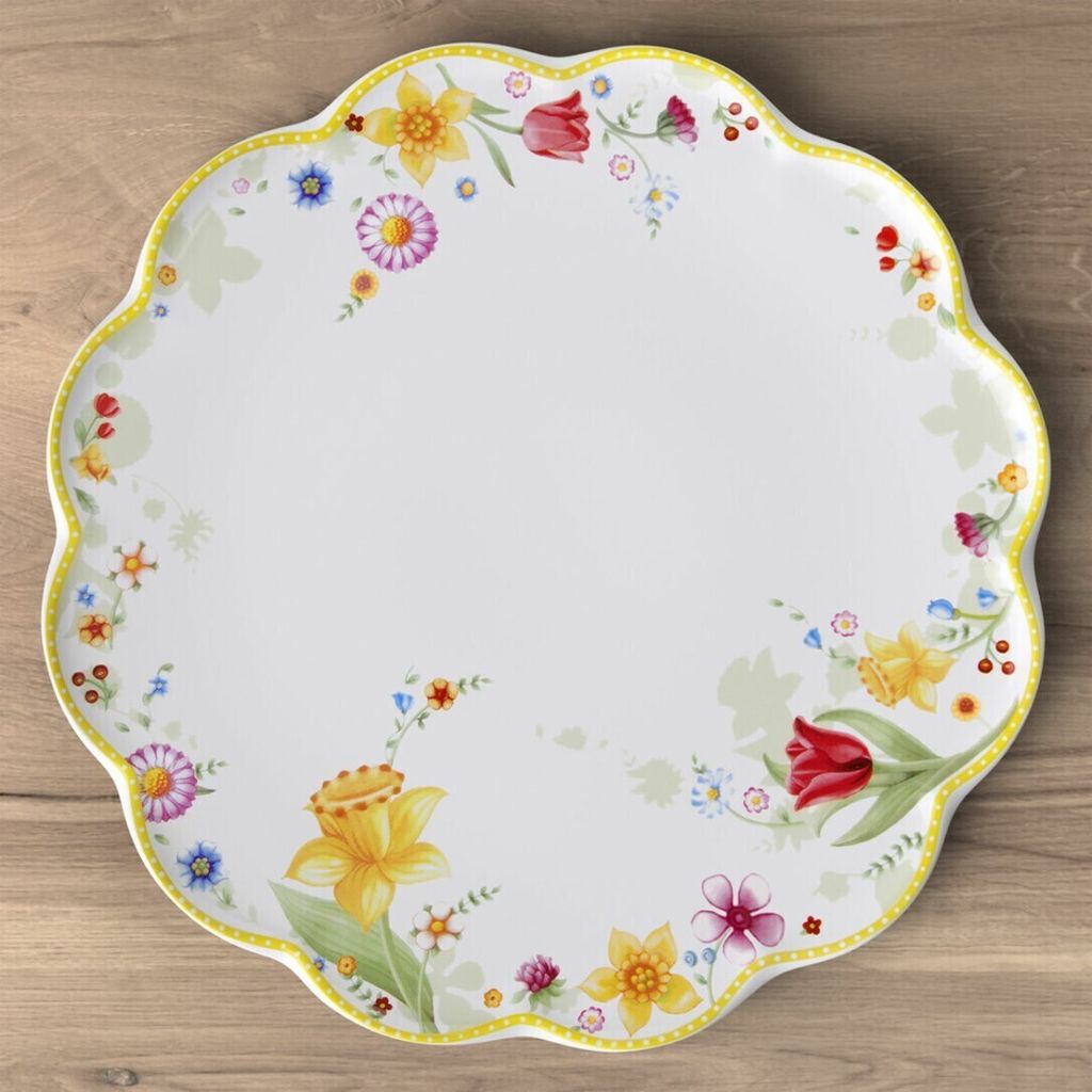 Villeroy & Boch Spring Awakening Tortenplatte 33 cm Produktbild 