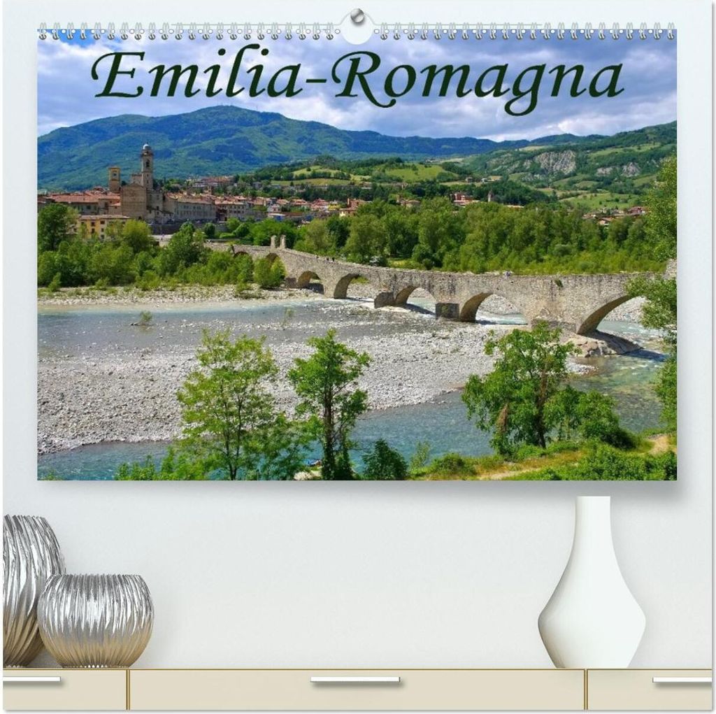 Emilia-Romagna (hochwertiger Premium Wandkalender 2026 DIN A2 quer), Kunstdruck in Hochglanz