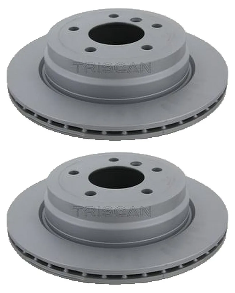 2x Disques de frein TRISCAN 8120 11174C pour BMW Série 3 E90 E91 Touring
