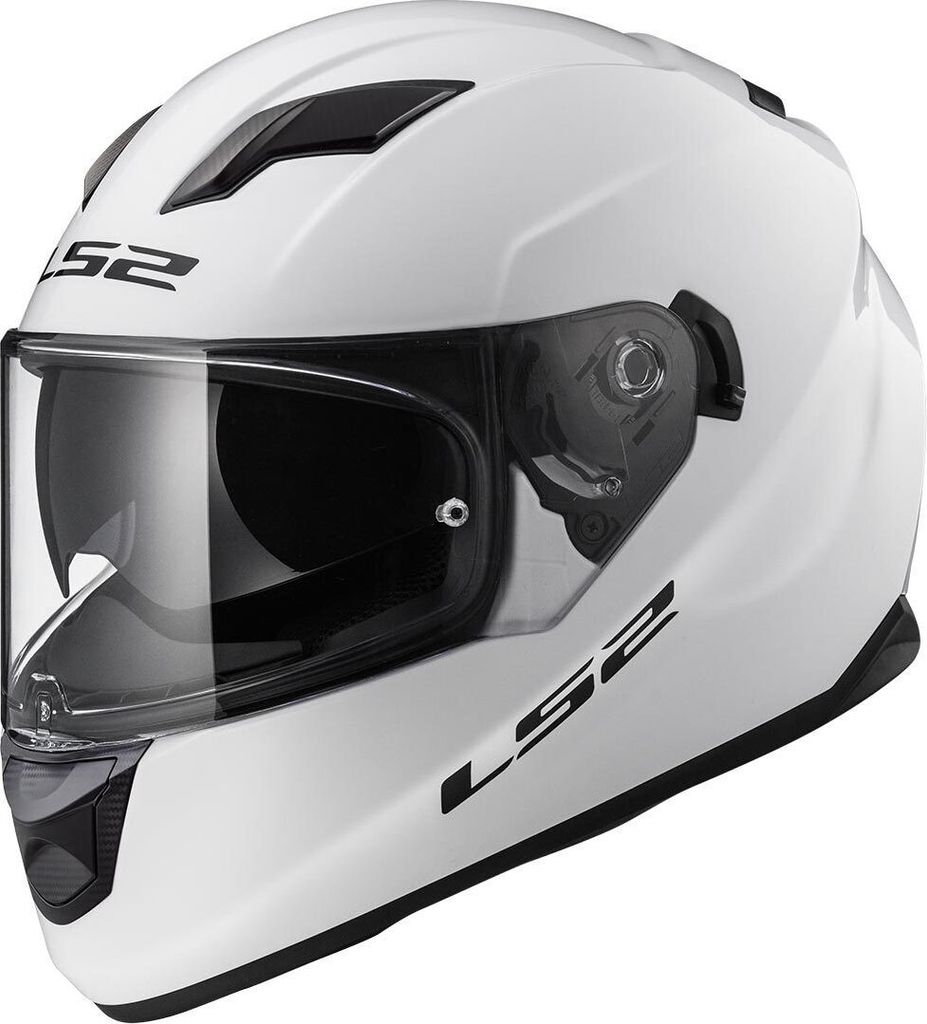LS2 FF320 Stream Evo Helm Farbe: Weiß, Grösse: XXL (63/64)