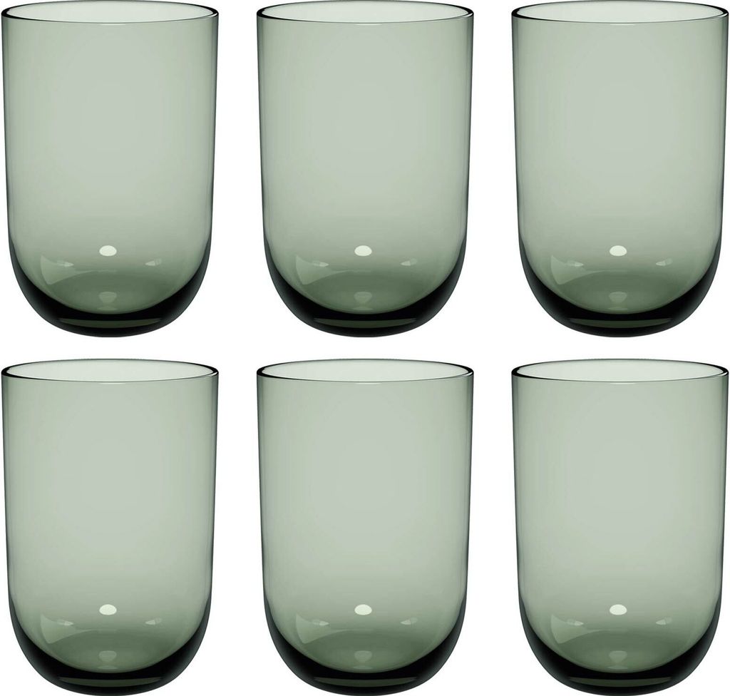 like. by Villeroy & Boch Like Glass Longdrinkbecher 385 ml 6er Set Sage