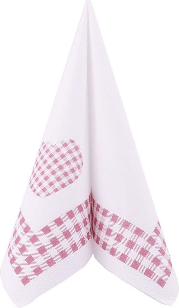 Tissue Serviette Landhaus in Altrosa, 33 x 33 cm, 100 Stück - APARTina