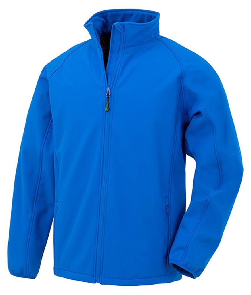 Result Genuine Recycled - Softshelljacke 2-Schicht Druckbar für Herren FK2857 (XL) (Königsblau)